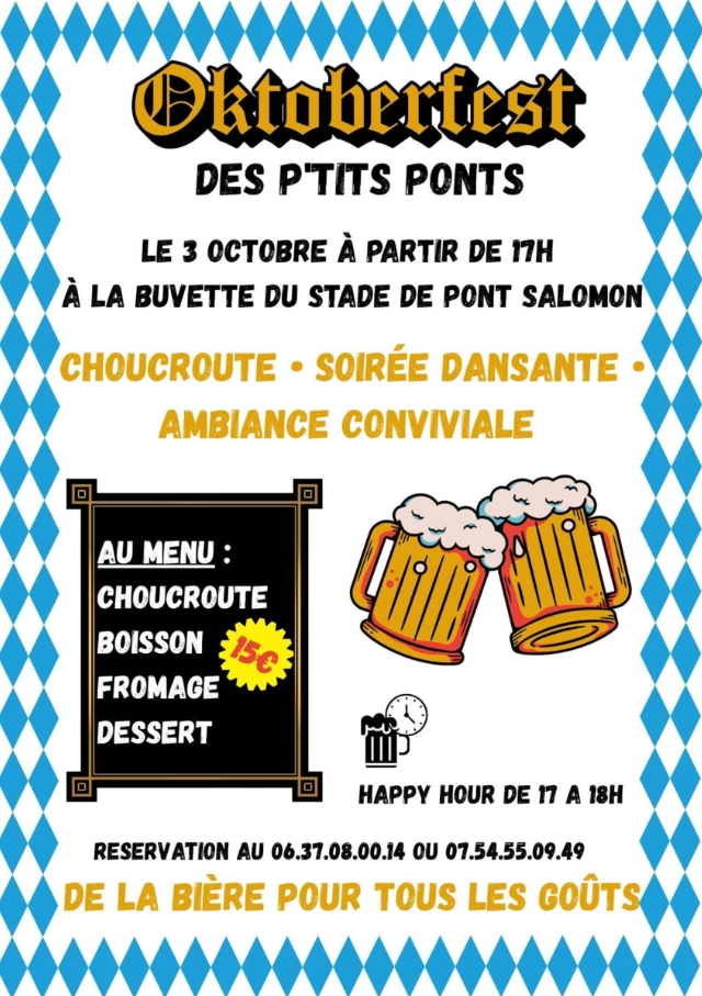 L’Oktoberfest des P’tits Ponts